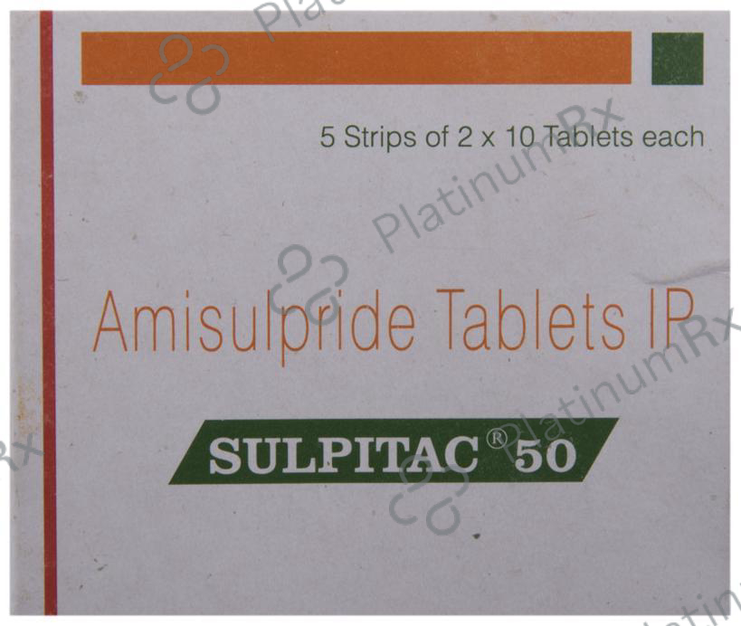 Sulpitac 50mg Tablet 10s