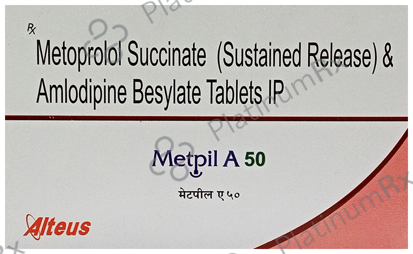 Metpil A 50 Tablet SR