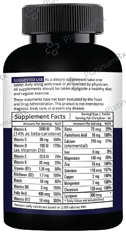 Nutracology Multivitamin for Men Tablet