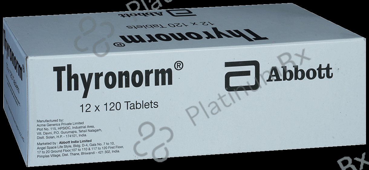 Thyronorm 88mcg Tablet 120s