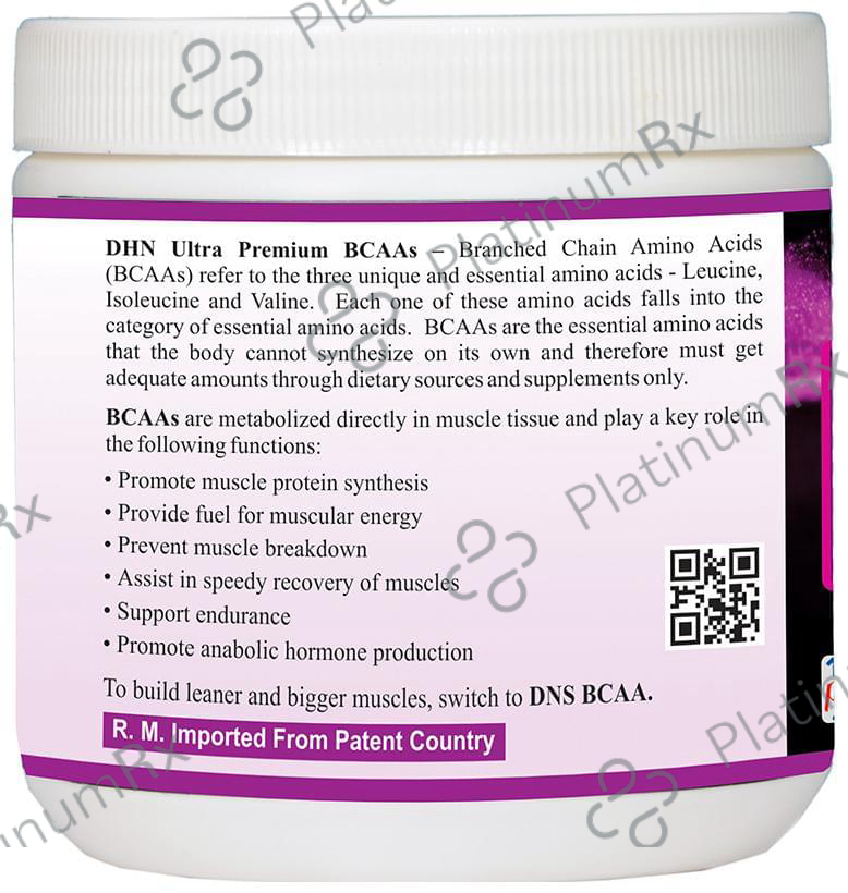 Daily Health Nutrition Ultra Premium BCAA's 300 gm