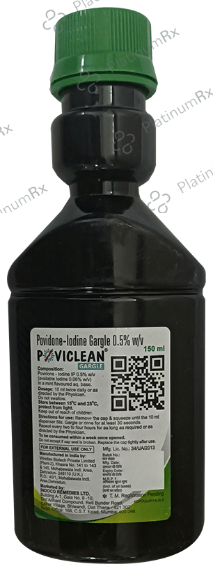 Poviclean Gargle Mint