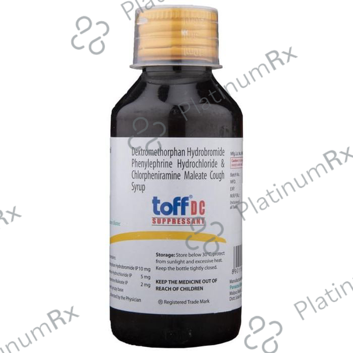 Toff DC 2/10/5mg Syrup 100ml