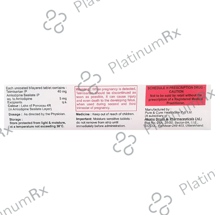Weltelmi AM 40/5mg Tablet 10s