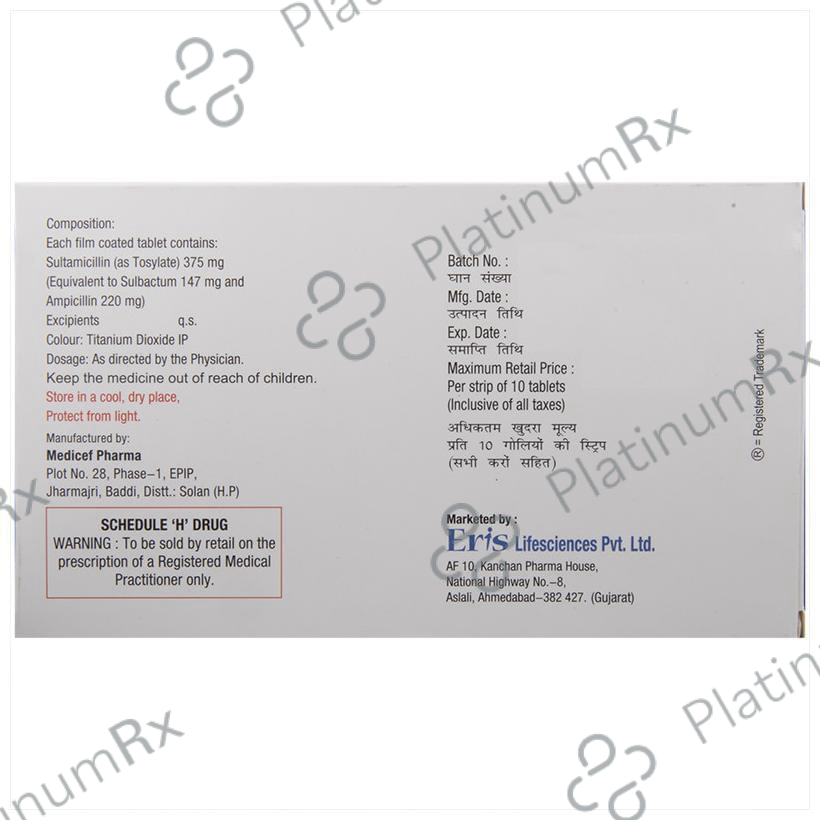 Marzon 375mg Tablet 10s