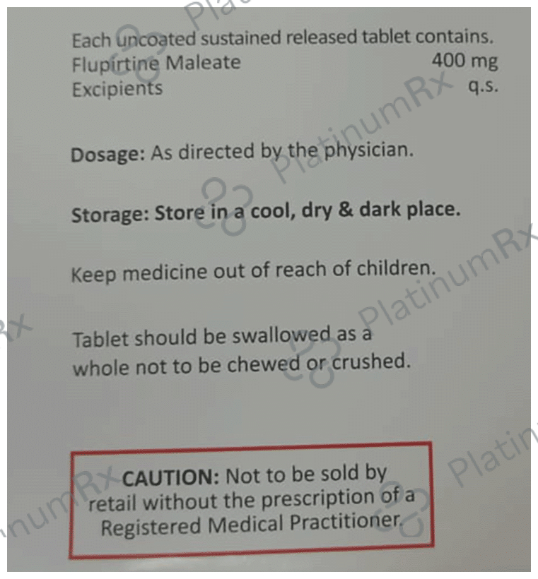 Flunalgen SR 400 Tablet