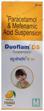 Duoflam DS Oral Suspension Delicious Mango