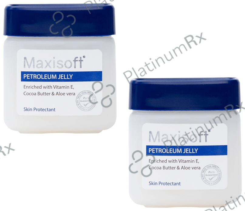 Maxisoft Petroleum Jelly (50ml Each) 2 jar