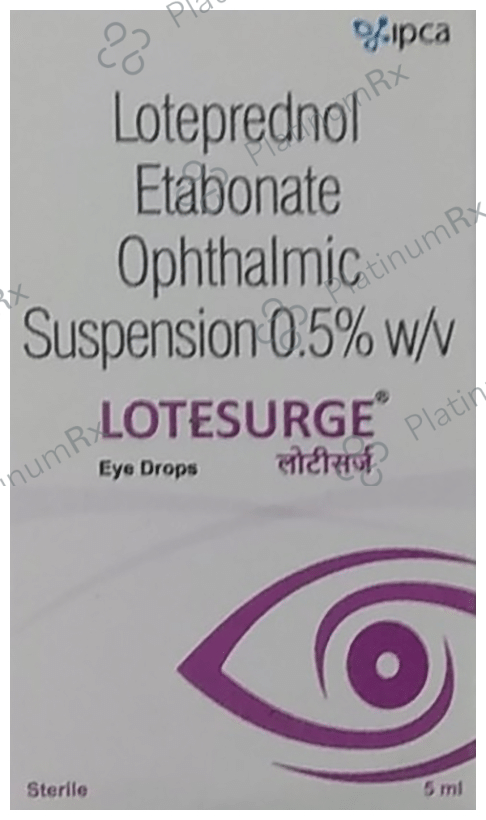 Lotesurge Ophthalmic Suspension