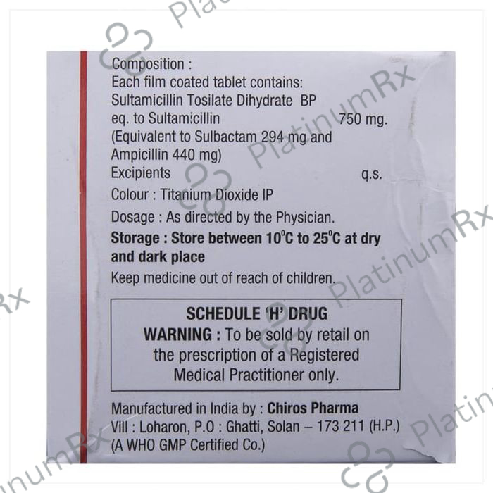Marzon Duo 750mg Tablet 6s