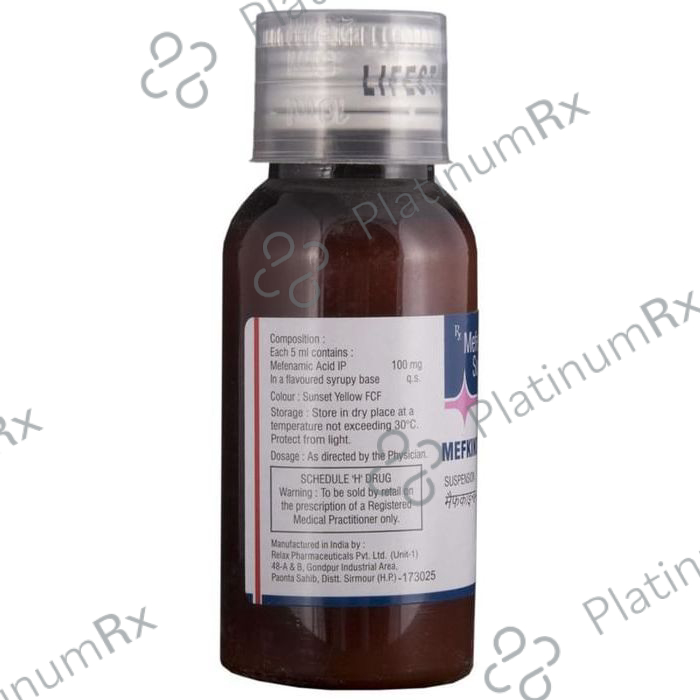 Mefkind P 100mg Suspension 60ml