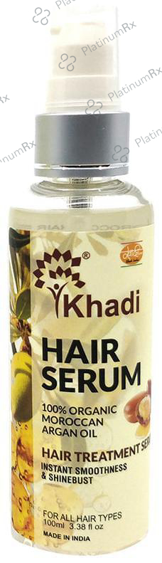 Khadi India Hair Serum Instant Smoothness & Shinebust