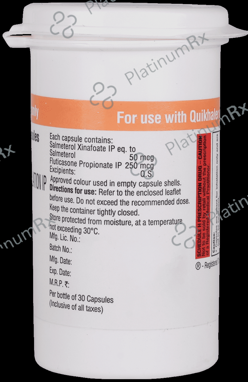 Quikhale SF 50mcg/250mcg Capsule