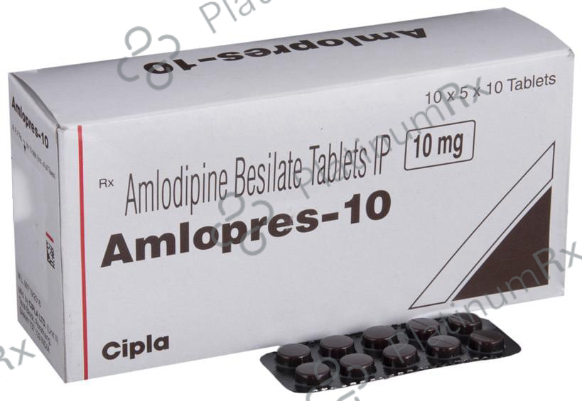 Amlopres 10mg Tablet 10s