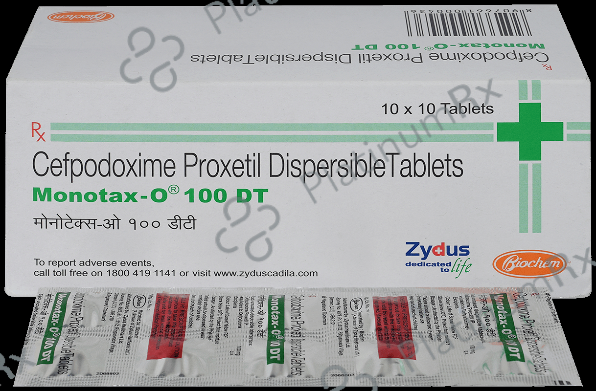 Monotax O 100mg Tablet DT