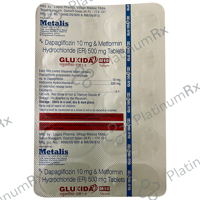 Gluxida M10 Tablet ER