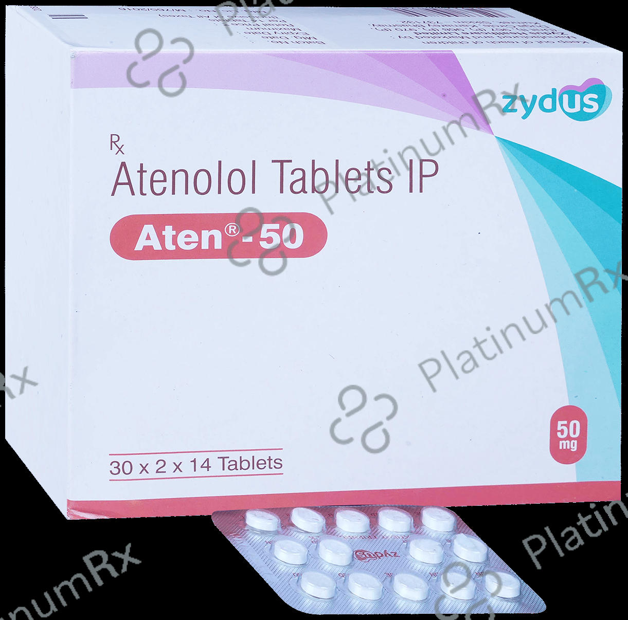 Aten 50mg Tablet 14s