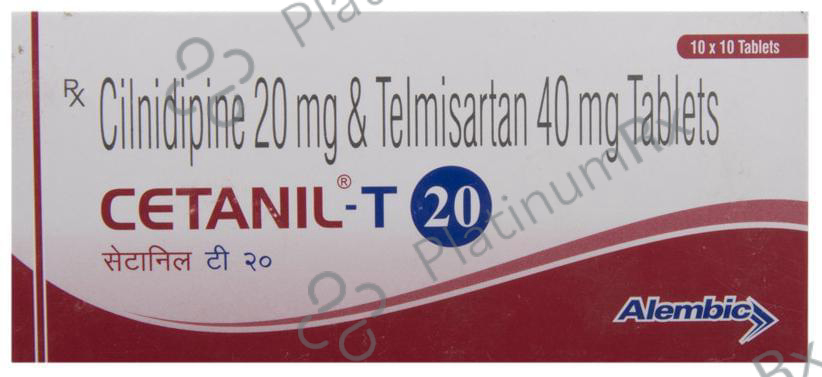 Cetanil T 20/40mg Tablet 10s