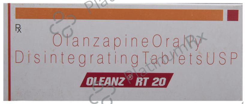 Oleanz RT 20mg Tablet DT 10s