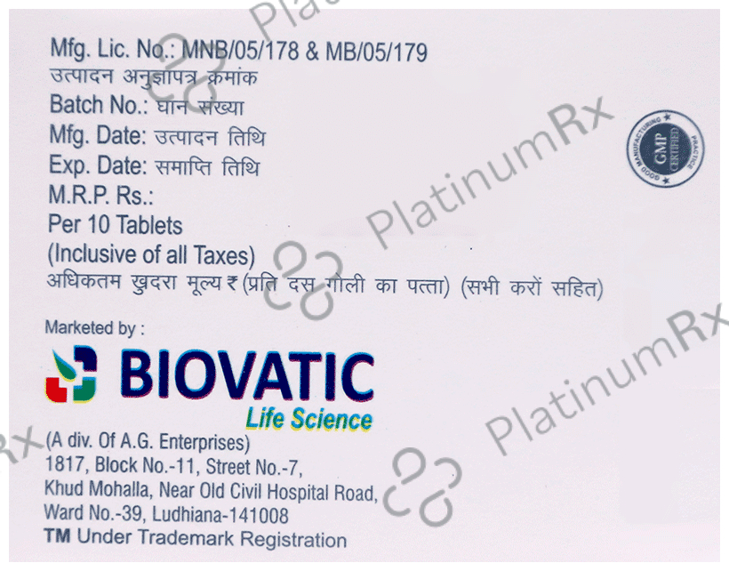 Biovoxin-ER 150 Tablet
