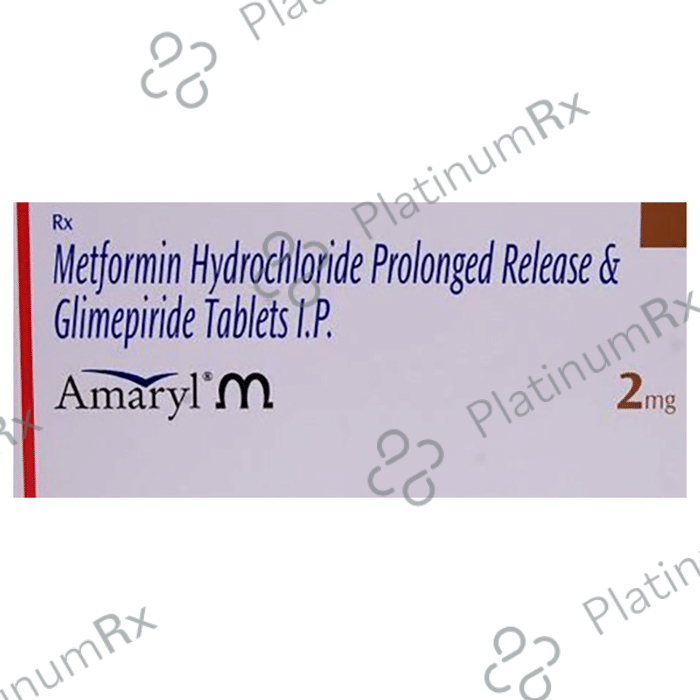 Amaryl M 2/500mg Tablet PR 20s