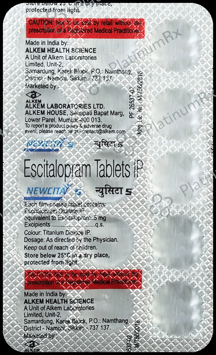 Newcita 5mg Tablet 15s