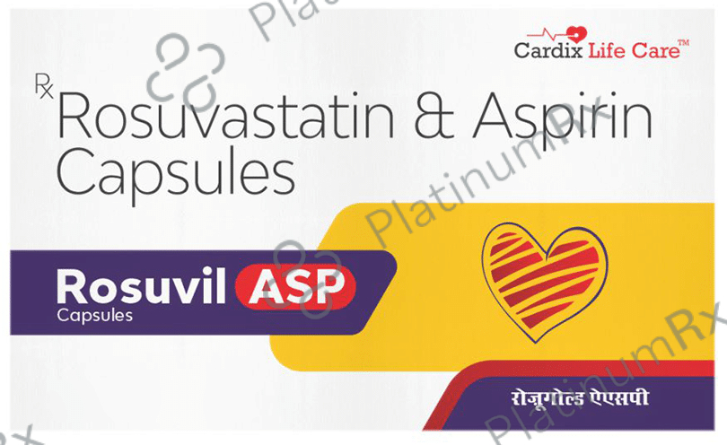 Rosuvil ASP 10mg/75mg Capsule