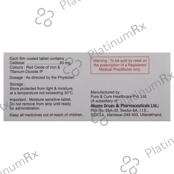 Kilfat 60mg Tablet 10s