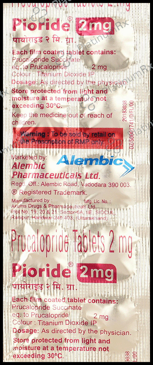 Pioride 2mg Tablet 10s