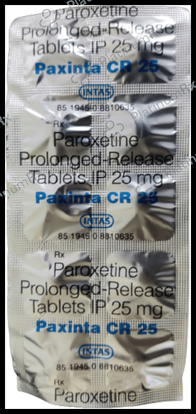 Paxinta CR 25mg Tablet 10s