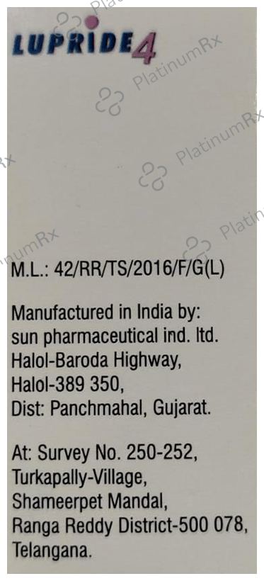 Lupride 4mg Injection