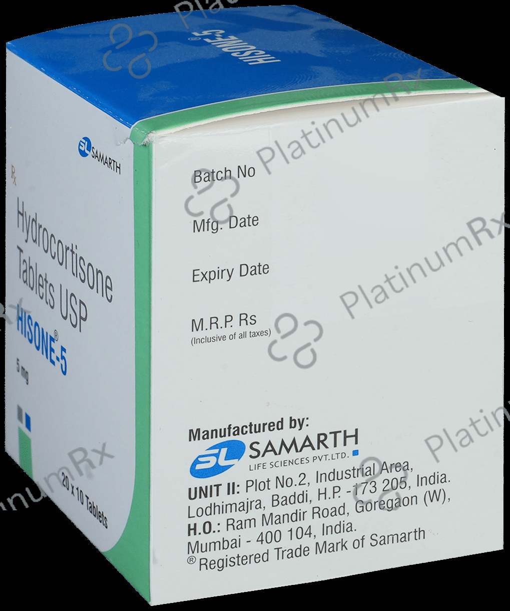 Hisone 5mg Tablet 10s