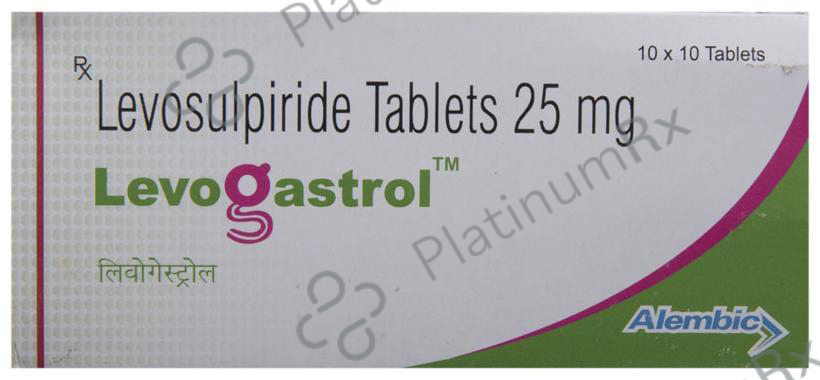 Levogastrol 25mg Tablet 10s
