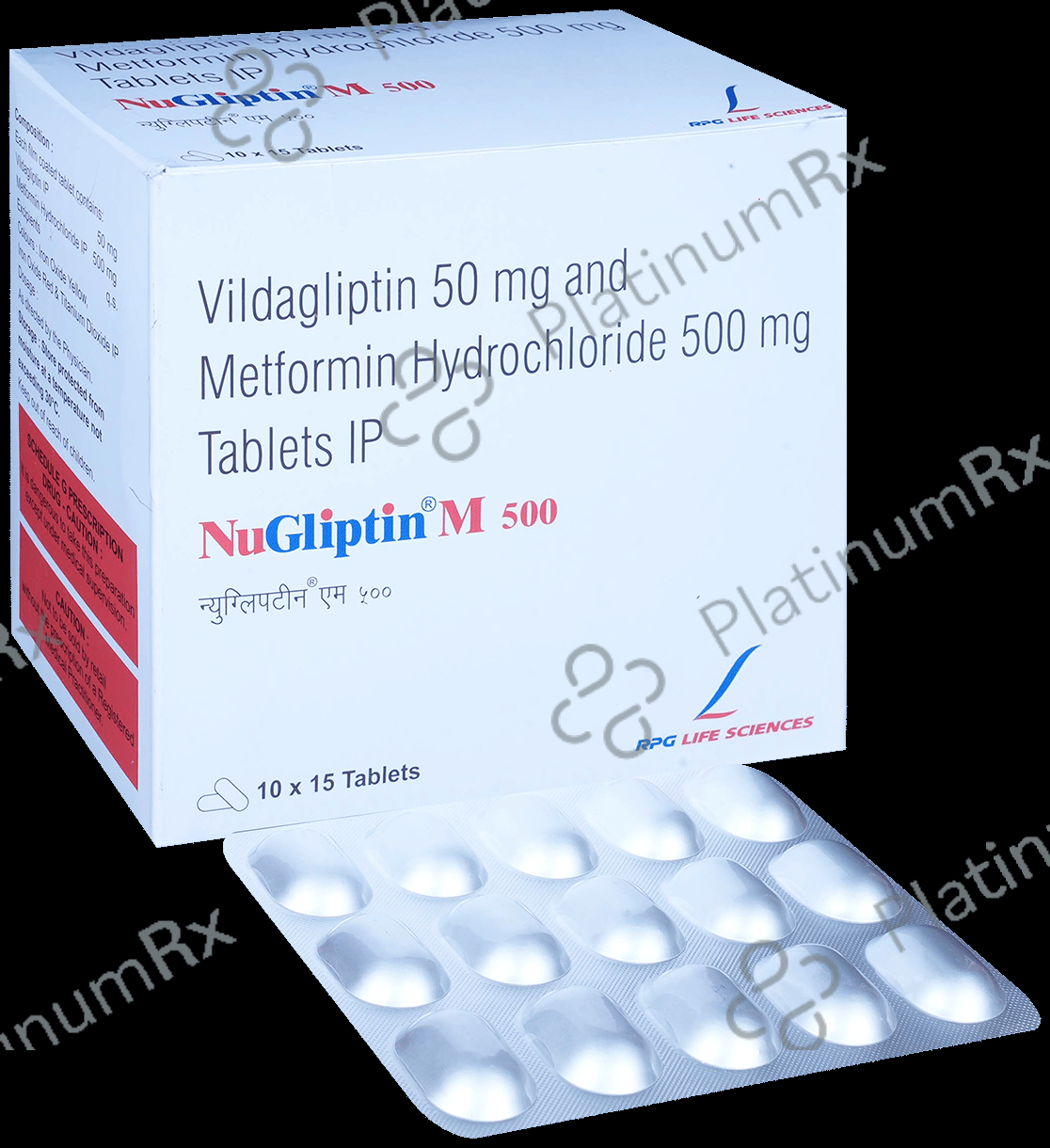 Nugliptin M 500/50mg Tablet 15s