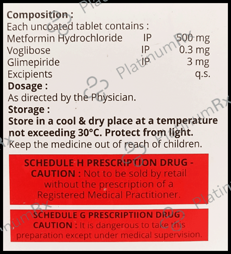 Mevoride 3 Tablet