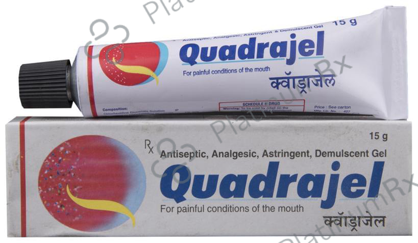 Quadrajel Gel 15 Dental Gel