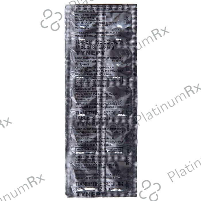 Tynept 12.5mg Tablet 10s