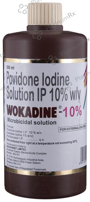Wokadine 10% Solution 500 Solution