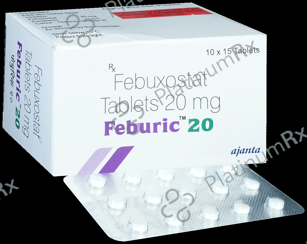 Feburic 20mg Tablet 15s