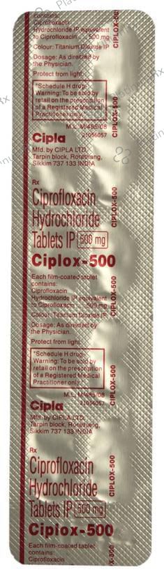 Ciplox 500mg Tablet 10s