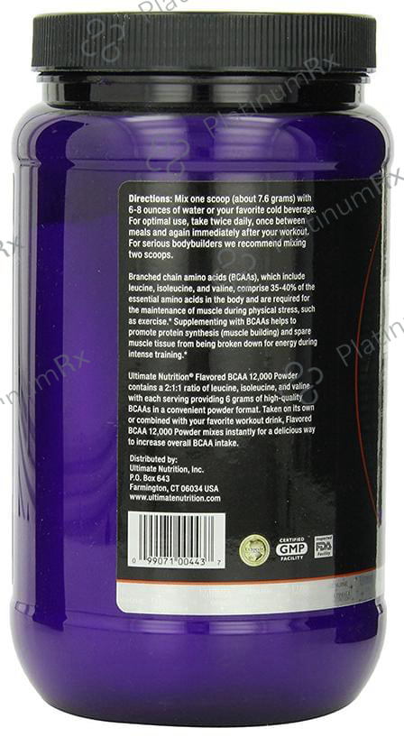 Ultimate Nutrition BCAA Powder 12000 Grape