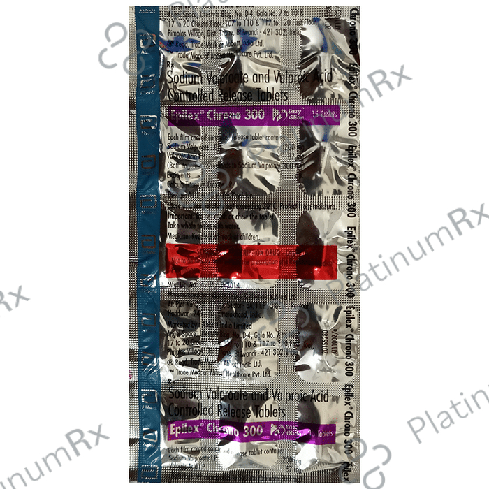 Epilex Chrono 300 Eazy Glide Tablet CR 15s