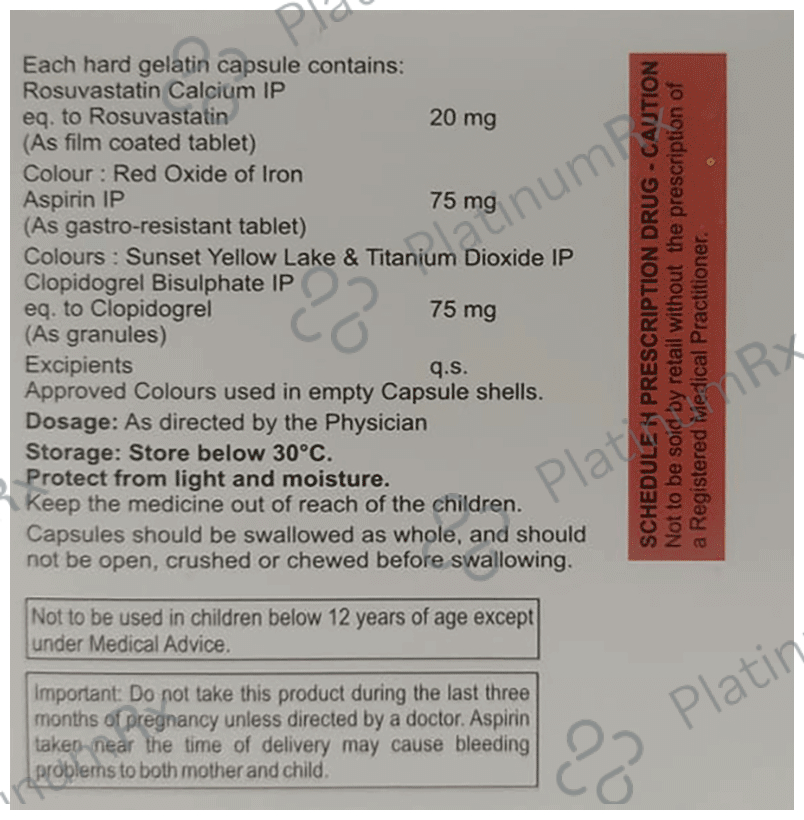 RO ON Gold 75mg/20mg/75mg Tablet