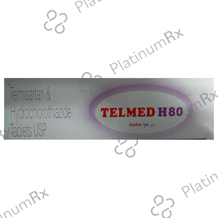 Telmed H 80 12.5/80mg Tablet 10s