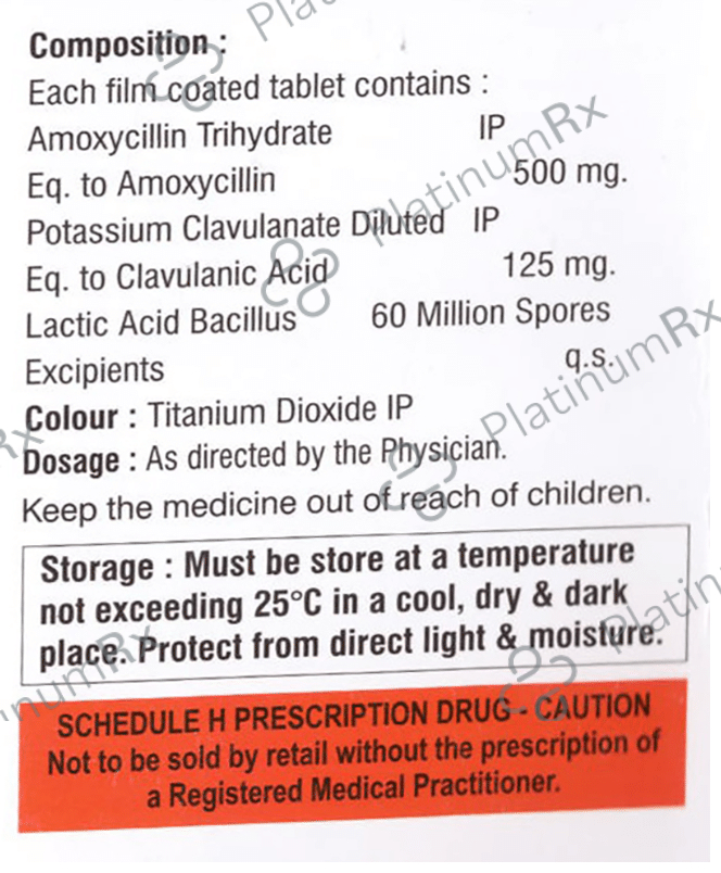 Orgaclav 625 Tablet