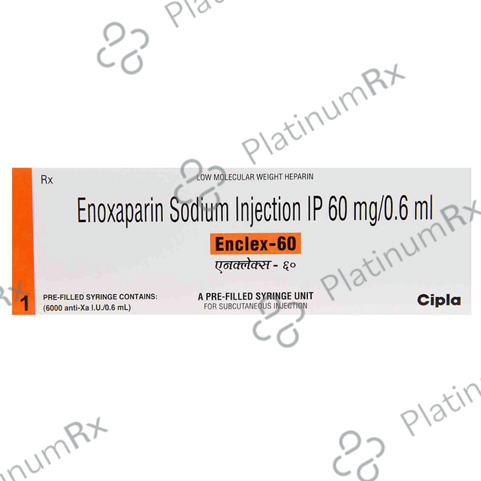 Enclex 60mg Injection 1s