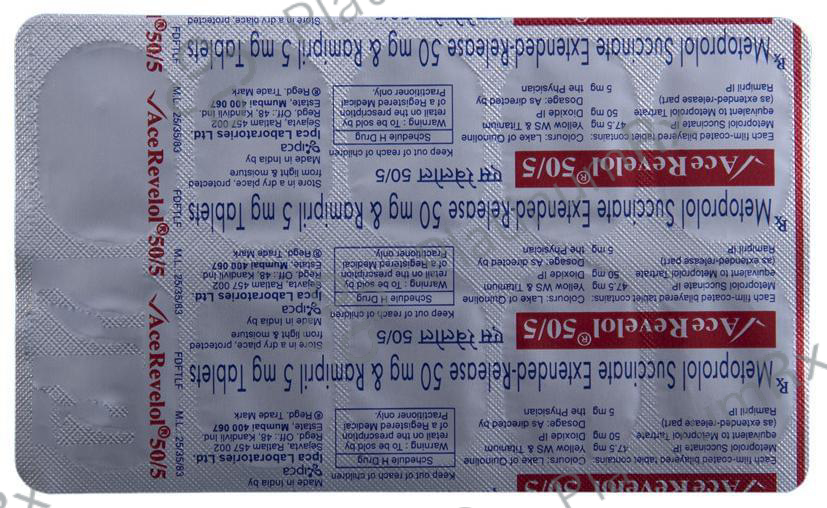Ace Revelol 50/5mg Tablet ER 10s