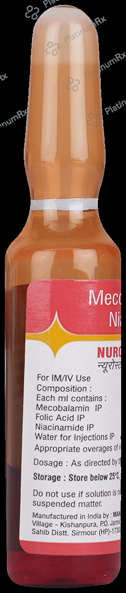 Nurostar C 0.7mg/1500mcg/12mg Injection