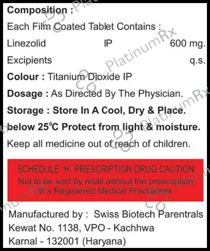 Linzoforce 600 Tablet
