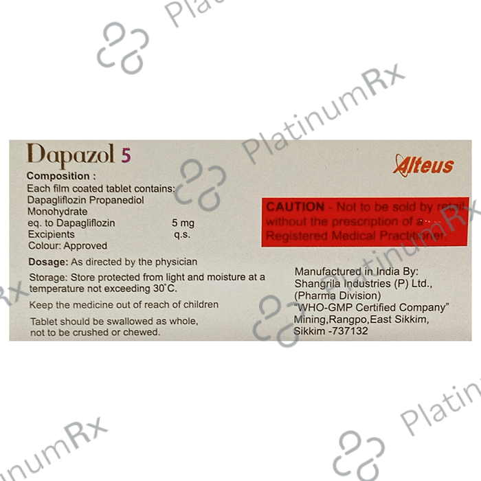 Dapazol 5 Tablet 10 Tablet